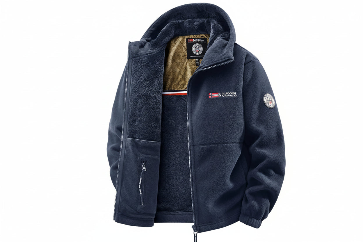 Chaqueta Masculina Térmica Polar Outdoor Vanthea